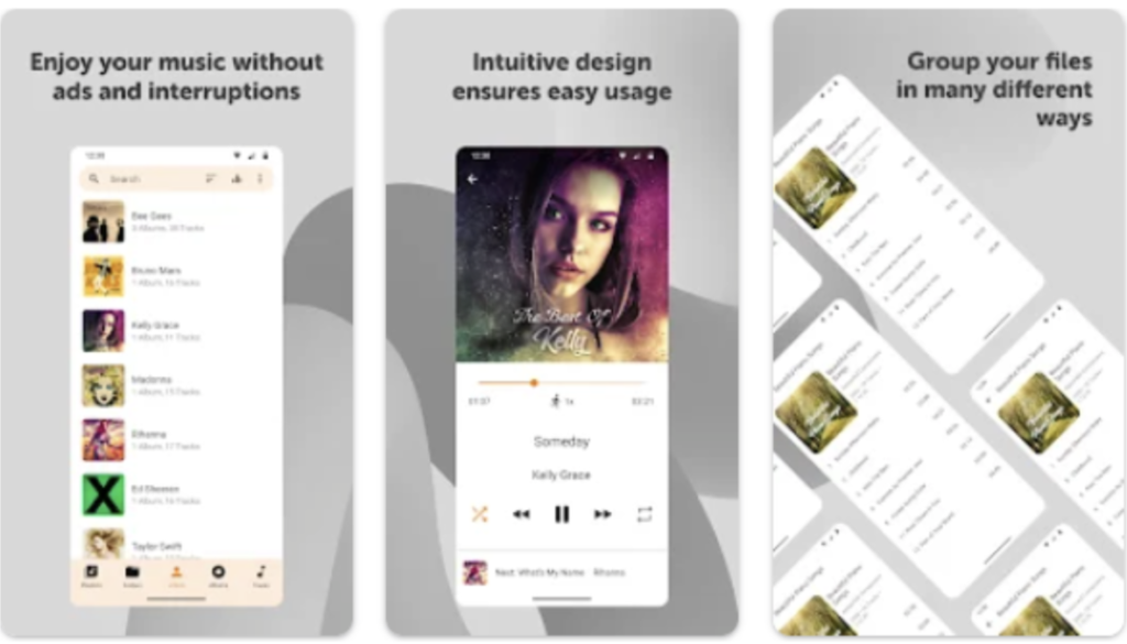 open source audio player android