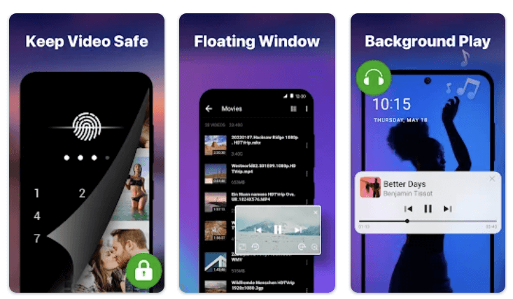 mov file not playing on android