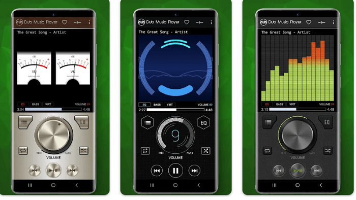 Dub reproductor musica y MP3