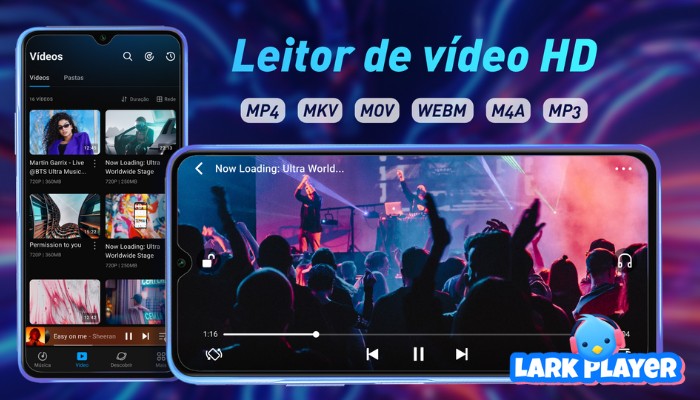 lark player features